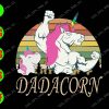 WATERMARK 01 108 dadacorn svg, dxf,eps,png, Digital Download