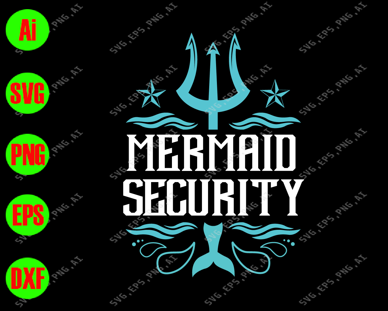 Download Mermaid Security Svg Dxf Eps Png Digital Download Designbtf Com