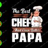 s7498 01 The best Cef and even betten papa svg, dxf,eps,png, Digital Download