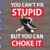 S5607 scaled You can't fix stupid but you can choke it svg, dxf,eps,png, Digital Download