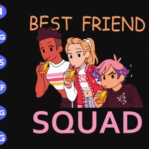 Best friend squad svg, dxf,eps,png, Digital Download
