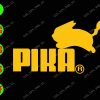 WATERMARK 01 116 Pika svg,Pikachu svg, pokemon svg, dxf,eps,png, Digital Download