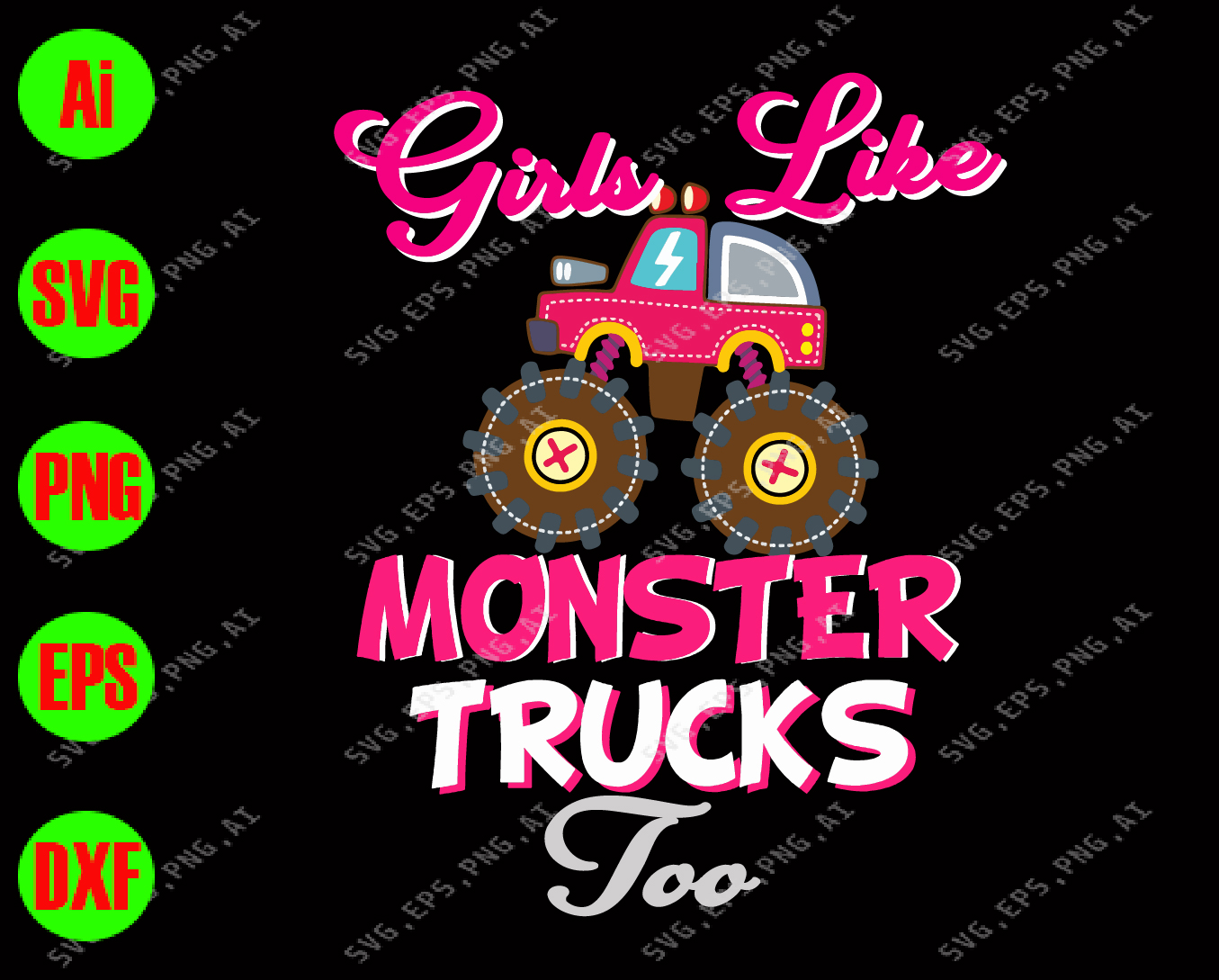 Free Free 207 Monster Truck Easter Svg SVG PNG EPS DXF File