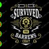 WATERMARK 01 273 Survived the barrrens chat svg, dxf,eps,png, Digital Download