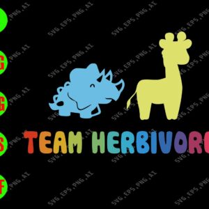 WATERMARK 01 31 Team Herbivore svg, dxf,eps,png, Digital Download