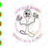 WATERMARK 01 87 Life was easier when I was a fork svg, dxf,eps,png, Digital Download