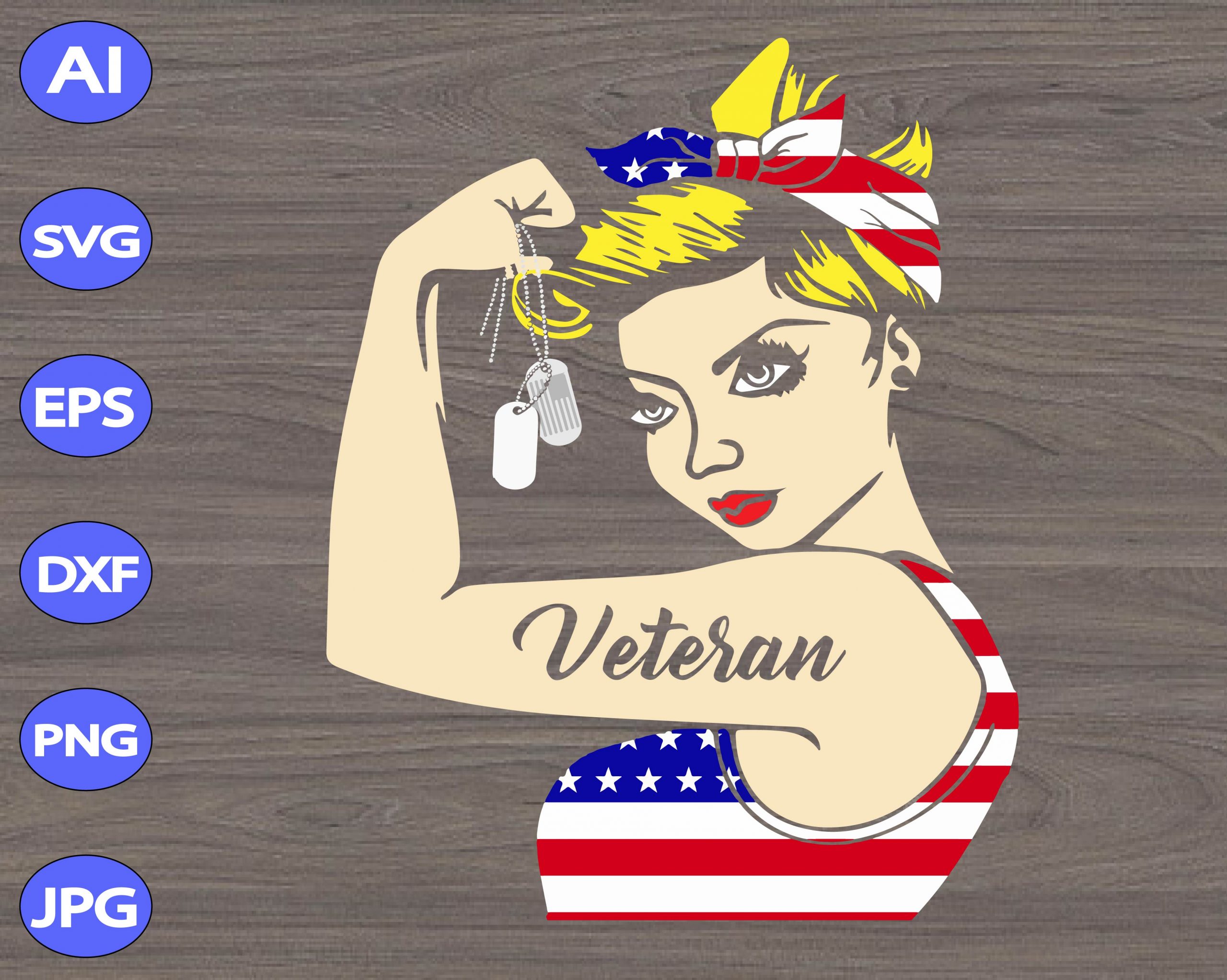 Veteran svg, dxf,eps,png, Digital Download – DesignBTF