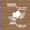 WTM 01 280 Romeo & Juliet Jack & Sally svg, dxf,eps,png, Digital Download