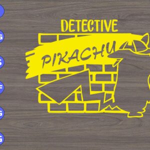 WTM 01 309 scaled Pikachu SVG | Detective Pikachu svg, dxf,eps,png, Digital Download