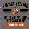 Football mom svg, dxf,eps,png, Digital Download