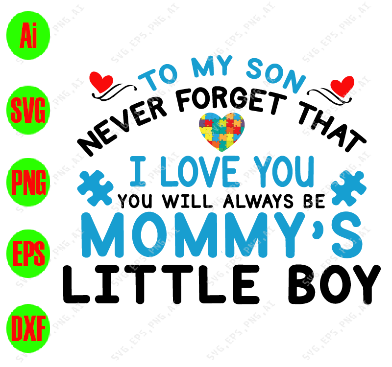 Mom Love You SVG DXF Digital Download
