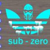 WTM 53 scaled sub- zero svg, dxf,eps,png, Digital Download