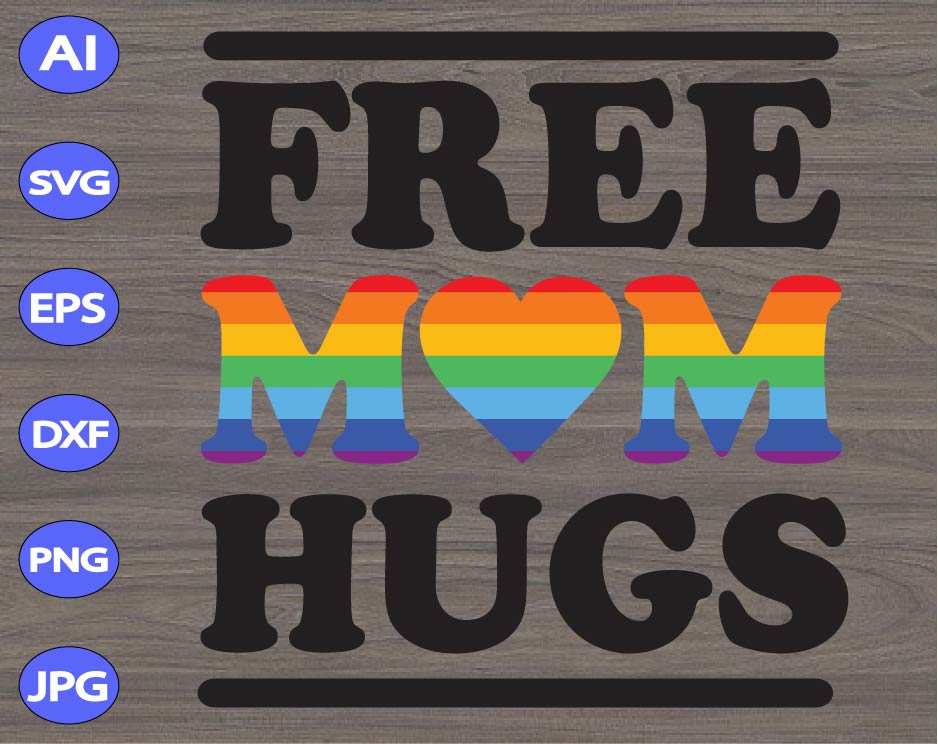 Download Free Mom Hugs Svg Dxf Eps Png Digital Download Designbtf Com