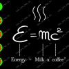 s5777 01 Energy = milk x coffee2 svg, dxf,eps,png, Digital Download
