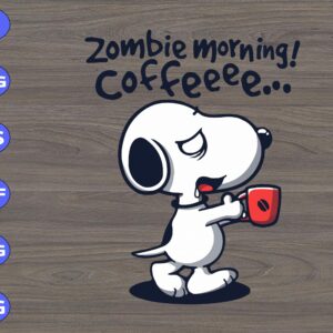 s6064 scaled Zombie Morning! Coffeeee svg, dxf,eps,png, Digital Download