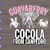 s6923 scaled Guavaberry Cocola From Sanpedro svg, dxf,eps,png, Digital Download