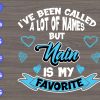 s6930 scaled I've Been Called Alot Of Names But Nain Is Favorite svg, dxf,eps,png, Digital Download