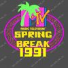 s8485 M-Tv music television spring break 1991 svg, dxf,eps,png, Digital Download