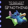 s9067 scaled To do list nothing svg, dxf,eps,png, Digital Download