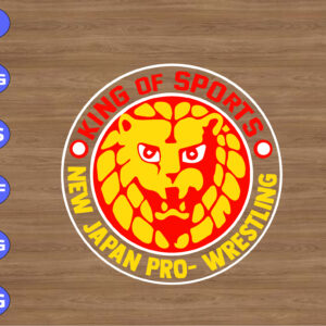wtm 01 50 King of sports, new japan pro-wrestling svg, dxf,eps,png, Digital Download