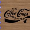 wtm 01 6 scaled Enjoy Coffee Cups With My Cat svg, dxf,eps,png, Digital Download