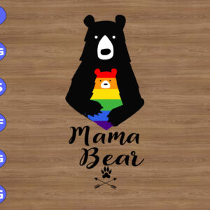 wtm 01 65 mama bear svg, dxf,eps,png, Digital Download