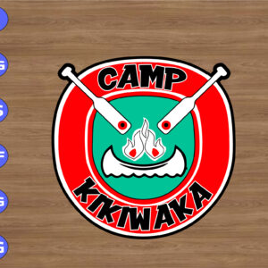 WTM 01 5 Camp kikwaka svg, dxf,eps,png, Digital Download
