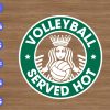 WTM 01 6 Volleyball severed hot svg, dxf,eps,png, Digital Download