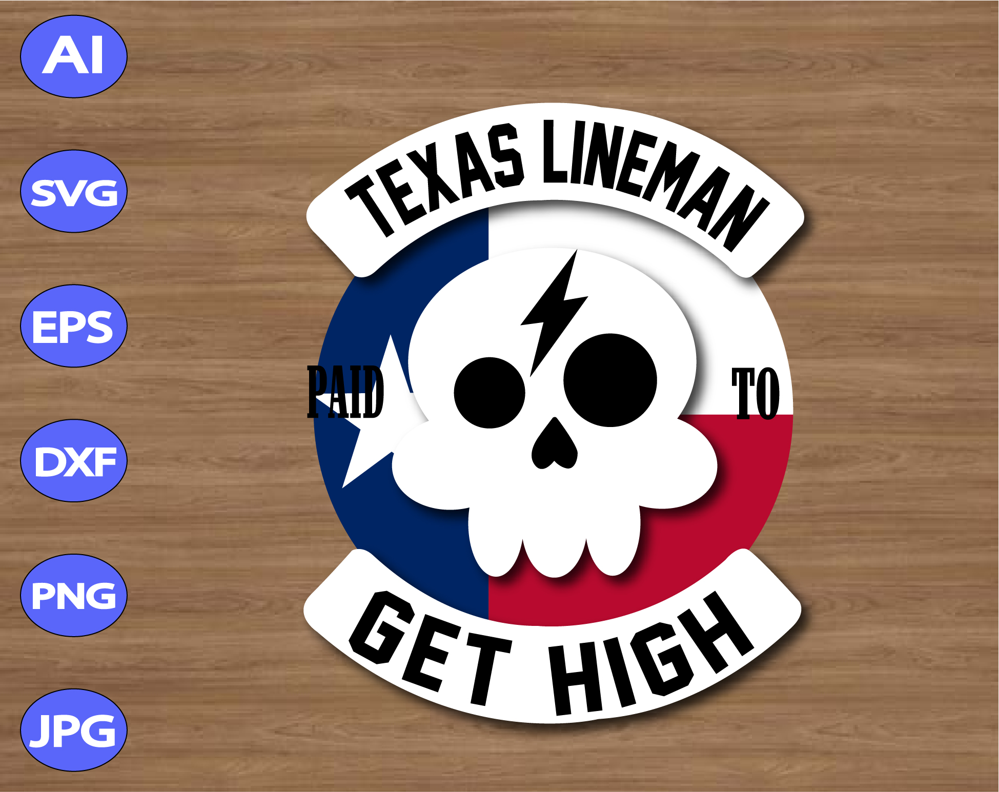 Download Texas Lineman Get High Svg Dxf Eps Png Digital Download Designbtf Com