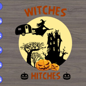 WTM 01 92 Witches with hitches svg, dxf,eps,png, Digital Download