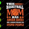 WATERMARK 01 41 This basketball Mom has anger issues and a serious dislike for stupid people svg, dxf,eps,png, Digital Download