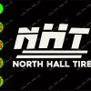 WATERMARK 01 43 NHT North hall tire svg, dxf,eps,png, Digital Download
