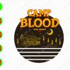 ss2097 01 Camp blood svg, dxf,eps,png, Digital Download