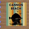 ss2106 01 Cannon beach svg, dxf,eps,png, Digital Download