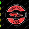 t001 North hall tire svg, dxf,eps,png, Digital Download