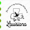 ss3073 01 The voices in my head keep telling me to go to Louisiana svg, dxf,eps,png, Digital Download