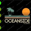 ss3111 01 Oceanside california svg, dxf,eps,png, Digital Download