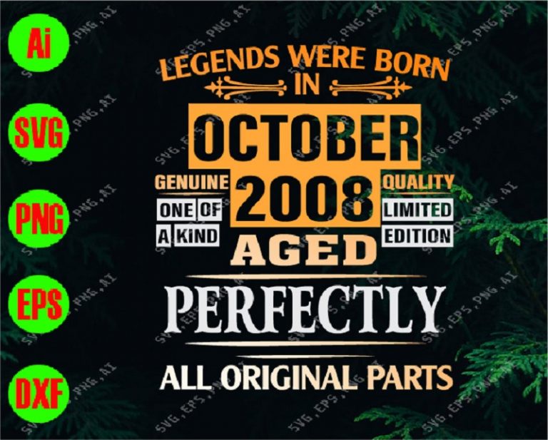 legends are born in october