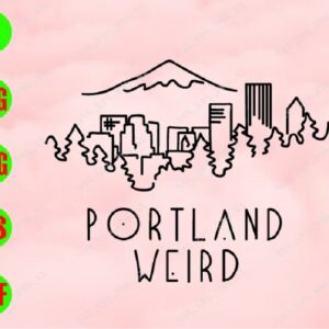 WATERMARK 2 01 Portland weird svg, dxf,eps,png, Digital Download