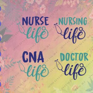 Nurse Svg, Nurse Life Svg, Cna Svg, CNA Life Svg, Stethoscope Svg, Nurse Svg Files, Nursing Svg, Doctor Svg, Svg Bundle, Nurse Bundle Svg,