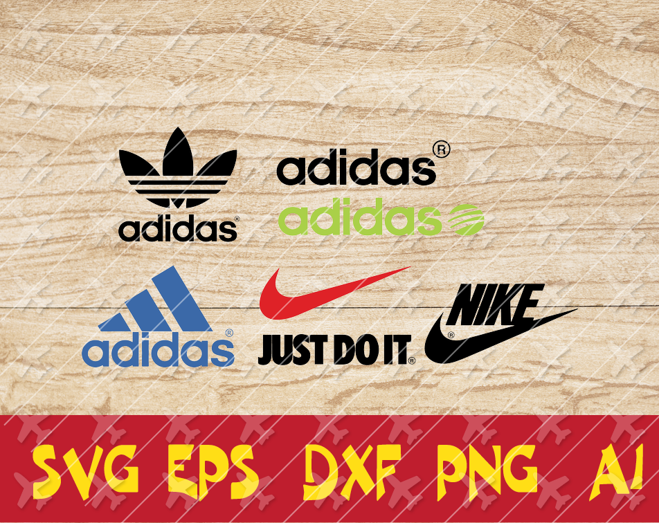 Download Adidas Svg Nike Svg Bundle File Logo Brand Svg Just Do It Svg Silhouette Cameo Cricut File Svg Png Eps Dxf Designbtf Com