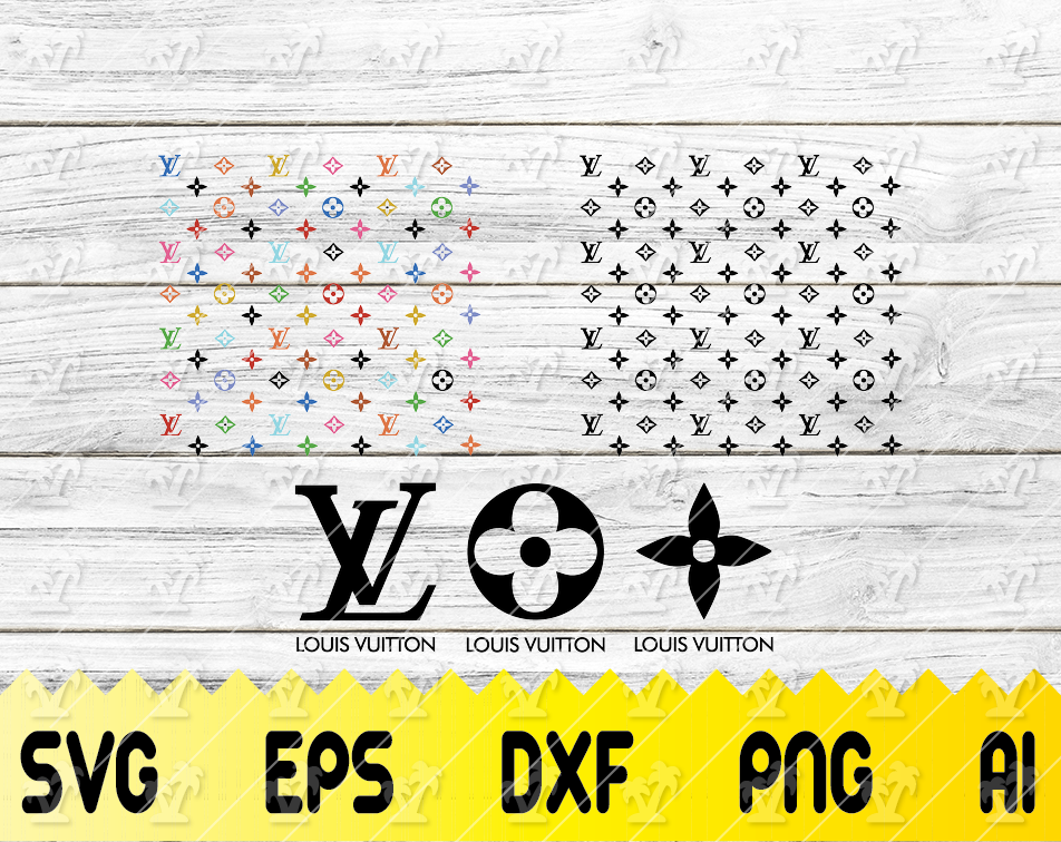 Louis Vuitton Svg, LV Bundle, Brand Logo Svg, Louis ...