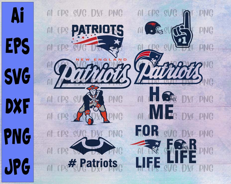 Download New England Patriots Svg Png Jpeg Dxf Eps Vector Files ...