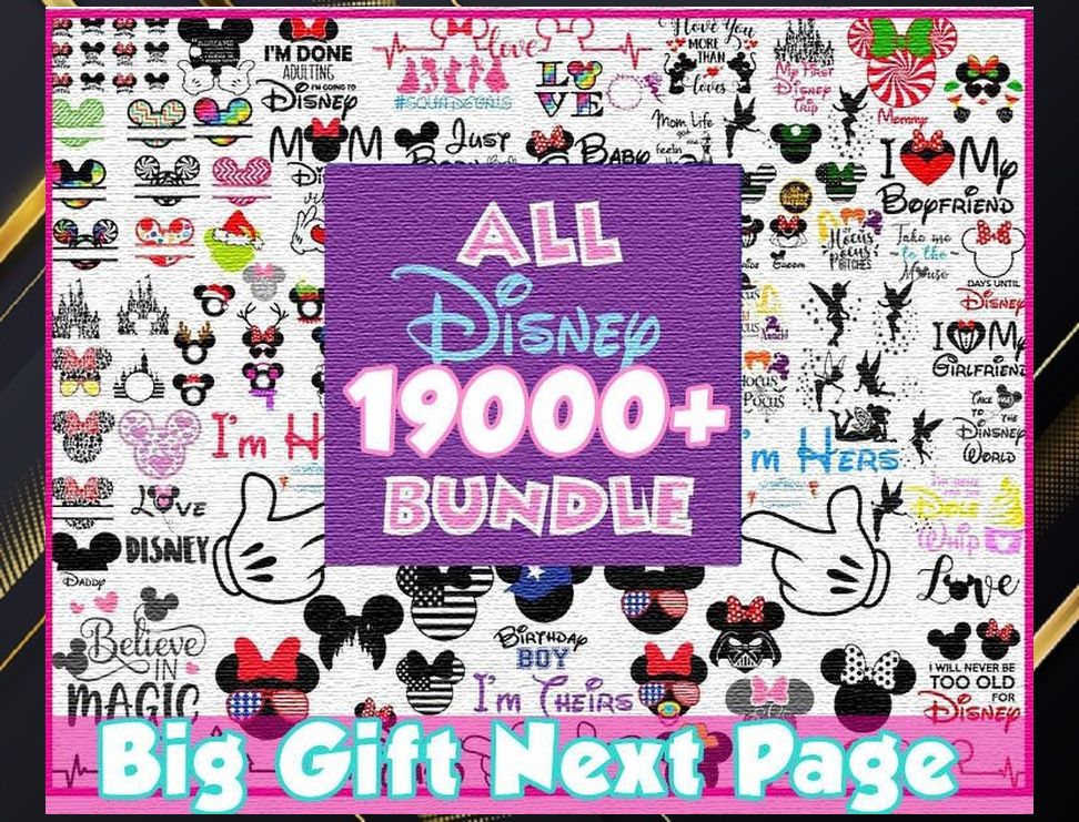 Download Disney bundle svg, Bundle 17000 file Disney svg, Disney ...