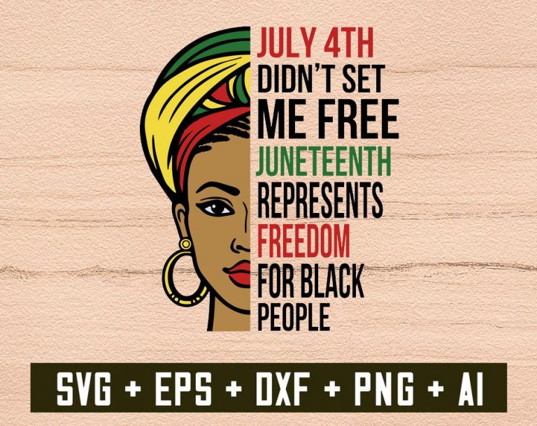 Download July 4th didn't set me free juneteenth represents freedom ...