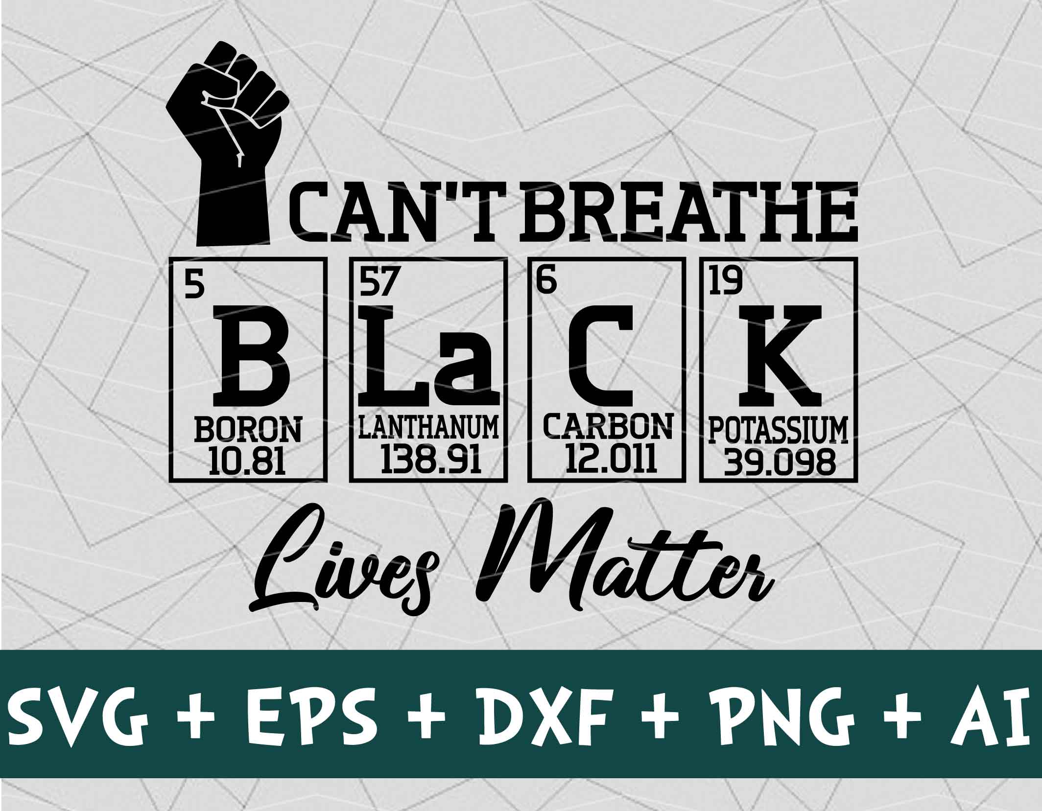Svg Can T Breathe Justice For George Floyd Black Lives Matter Svg Designbtf Com