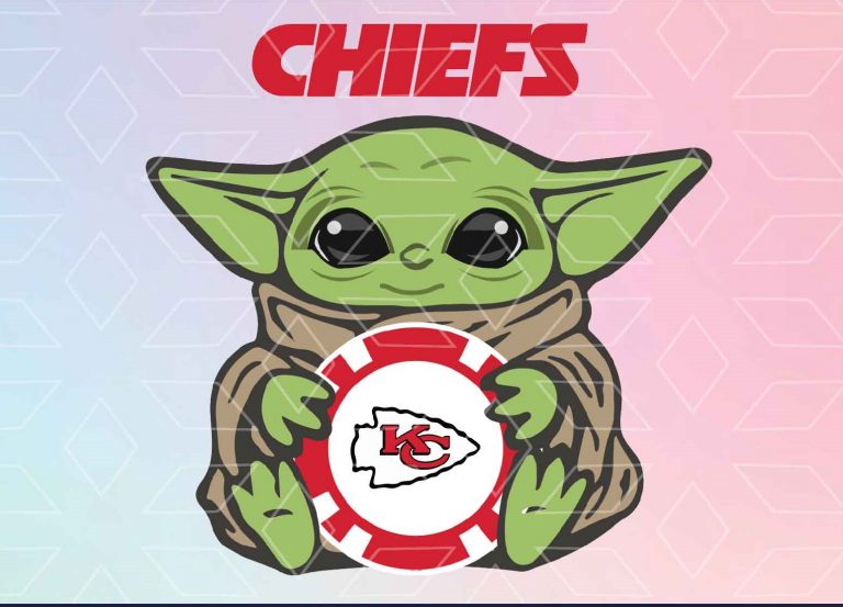 Baby Yoda SVG, Yoda svg, kansas city chiefs SVG, NFL svg ...