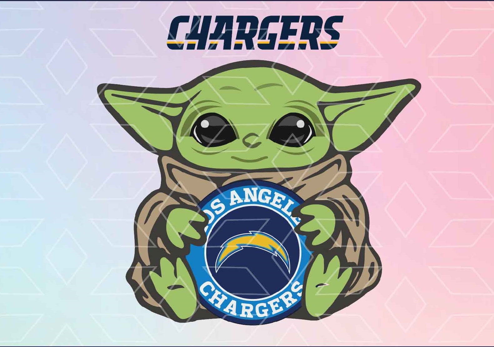 Download Baby Yoda SVG, Yoda svg, Los Angeles Rams, Los Angeles ...