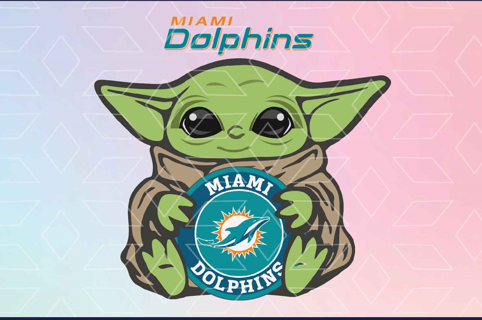 Baby Yoda SVG, Yoda svg, Miami Dolphins svg, svg, eps, dxf ...
