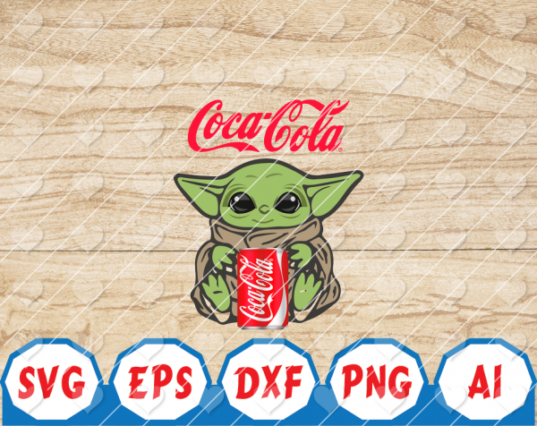 Download Clip Art Disney Starbucks Svg Png Dxf Eps Baby Yoda Coca Cola Svg Baby Yoda Coca Cola Need Svg Star Wars Coke Baby Yoda Starbuck Coke Art Collectibles